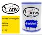 Preview: Honda-Motorcycle, Yellow Tricoat, Y130: 500ml Lackdose, von ATW Autoteile West.